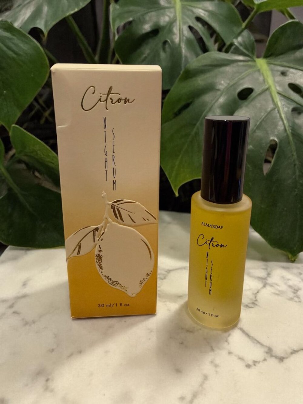 Alma'Soap Citron Night Serum for Men and Women - NEW